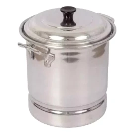 VAP2000 Vaporera Olla Tamalera 20 Litros De Aluminio