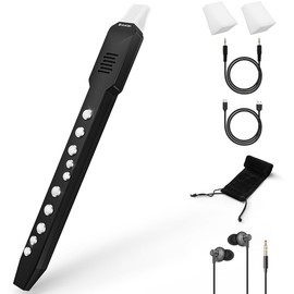 Vangoa EWI-100 Portable Mini Digital Electronic Wind Instrument Synthesizer Rechargeable with Removable Mouthpiece for Kids Adults Beginners