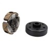 Amhousejoy New Complete Clutch Set Pad Basket Flywheel for KTM