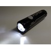 Force 80105 Bicycle Headlight, PEN 200 Lumens, USB Rechargeable, Black,