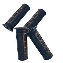 Walquicks 4Pcs Rubber Nonslip Handlebar Grips Bike Handle Grips Rubber Mountain Bike Handlebar for Wheelbarrow, Wheelbarrow Handle Grips Replacement, Tractors, Mowers