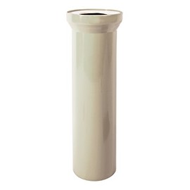 Connection pipe for standing toilet, beige, 250 mm, toilet, toilet