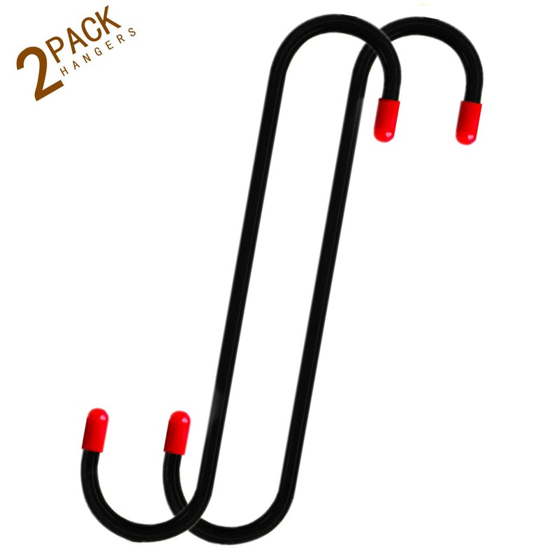 2 PCS Brake Caliper Hanger Hooks with Red Rubber Tips,Auto