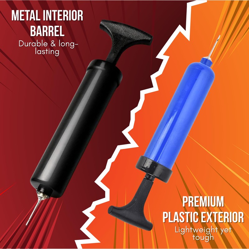 Double Action Sports Pump for Footballs & Inflatables – 20cm