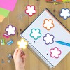 Paper Flower Cutouts 108pcs | Cut Out Shapes for Bulletin