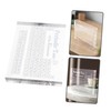 DOITOOL Transparent Periodic Table of Elements Decoration Elegant High School