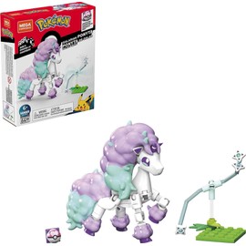 Mega Construx Pokémon, Power Packs Galarian Ponyta, Juego de Construcción para niños de 6 años en adelante