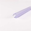 Cozylkx Frameless Glass Shower Door Sweep for 1/2" Glass, Bottom