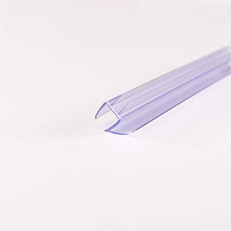 Cozylkx Frameless Glass Shower Door Sweep for 1/2" Glass, Bottom