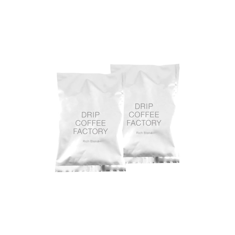 Drip Coffee Factory Rich Blend Coffee, Medium Grind, 14.1 oz