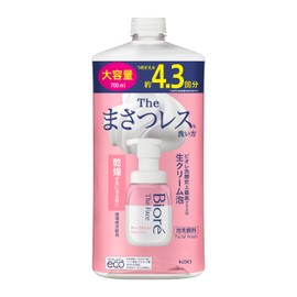[Large Capacity] Biore The Face Foaming Face Wash Deep Moist Replacement Large [Masatsu-less] [Moisturizing Ingredients] [Anti-Dry]