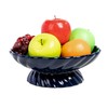 Nattol 9.5-Inch Ceramic Fruits Bowl, Decorative Serving Plate, Centerpiece Fruits
