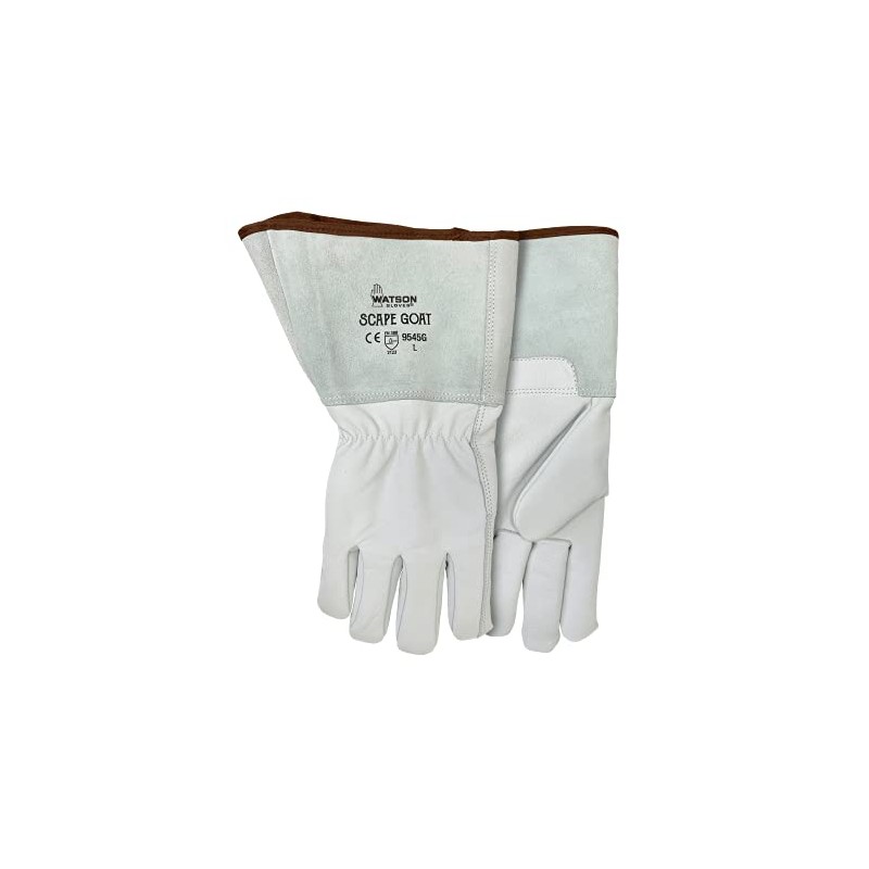 Watson Gloves Scape Goat Winter Gauntlet Glove - Hard-Wearing Full-Grain