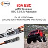 2-in-1 AM32 80A RC Crawler ESC, Brushless ESC 5.2-8.2V BEC