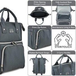 Polar Gear Baby Backpack With Insulated Compartment Baby Changing Bag