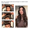 6pzs Curly Ondas En Cabello Rizos Sin Calor Tubo+gorro Satin