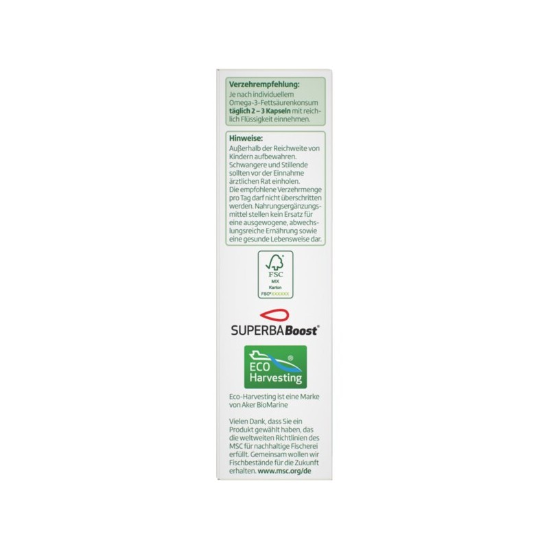 로스만 알타파마 오메가-3 크릴오일 프리미엄 60캡슐 42.9g Rosman Altapharma Omega-3