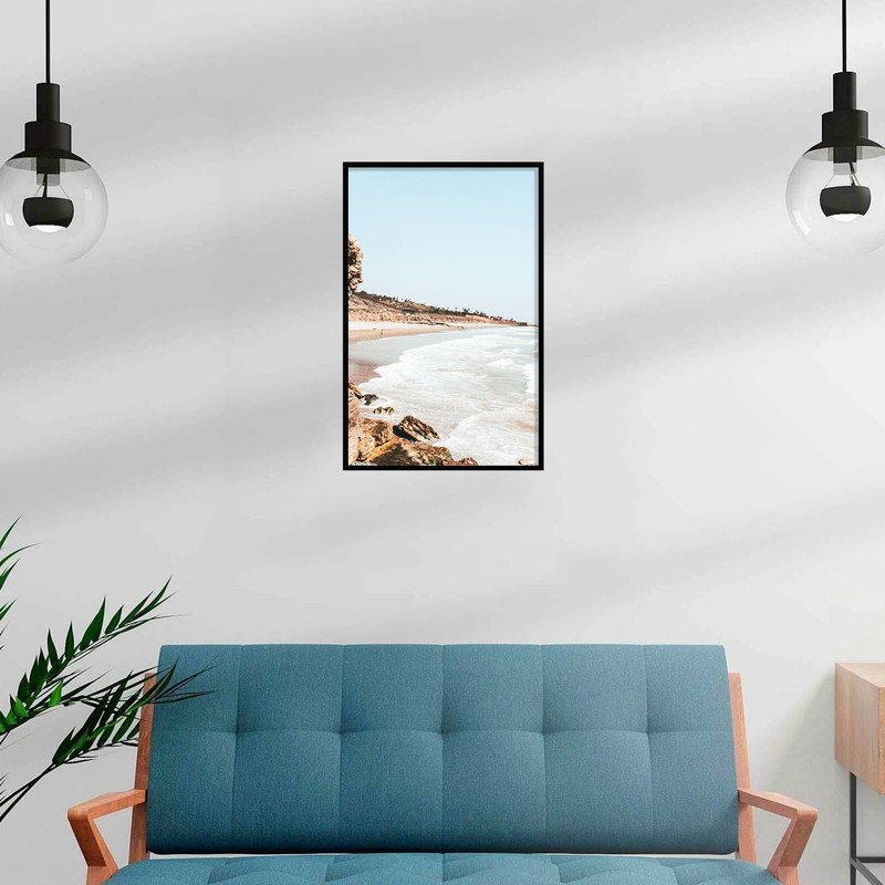 Vittanly 11x17 Poster Frame, Display Picture 8x12 with Mat or