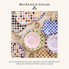 MACKENZIE-CHILDS Stoneware Dinner Plate, Dishwasher- and Microwave-Safe Plate, 11 Inches,