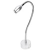LED Desk Lamp, Daylight Working Light, Hardwired Spotlight with Flexible