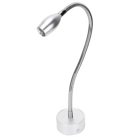 LED Desk Lamp, Daylight Working Light, Hardwired Spotlight with Flexible Gooseneck for Workshop Workbench
