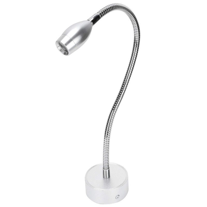 LED Desk Lamp, Daylight Working Light, Hardwired Spotlight with Flexible