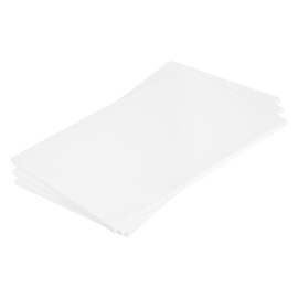 MECCANIXITY ABS Plastic Sheet 10 x 6 x 0.2 Inch ABS Styrene Sheets for Building Model DIY Crafts Panel White 3 Pcs