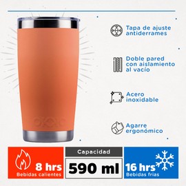 OKKO Termo Quetzal Fall, 590 ml, 20 oz