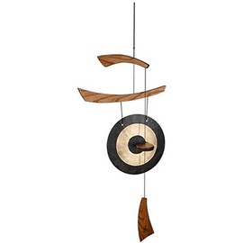Woodstock Chimes Signature Collection, Emperor Gong, Medium (34'') Chi, Wind Gongs for Outdoor, Patio, Home or Garden Décor (EGCC)