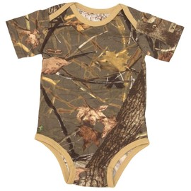 King's Camo - Infant Body Suit - Woodland Shadow