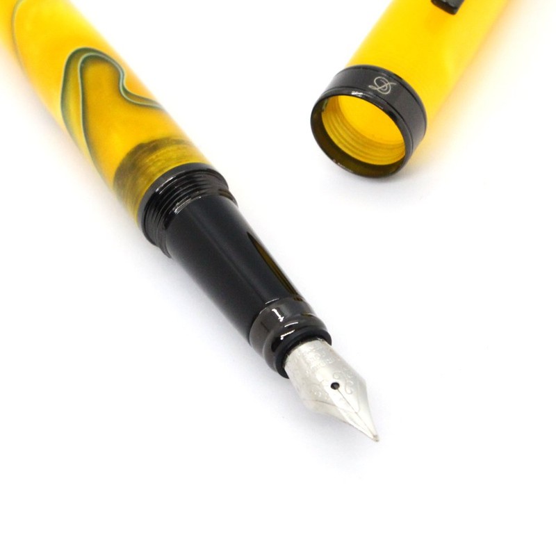 DALLAITI DALAITTI Fountain Pen Yellow Akr89I Made in Italy