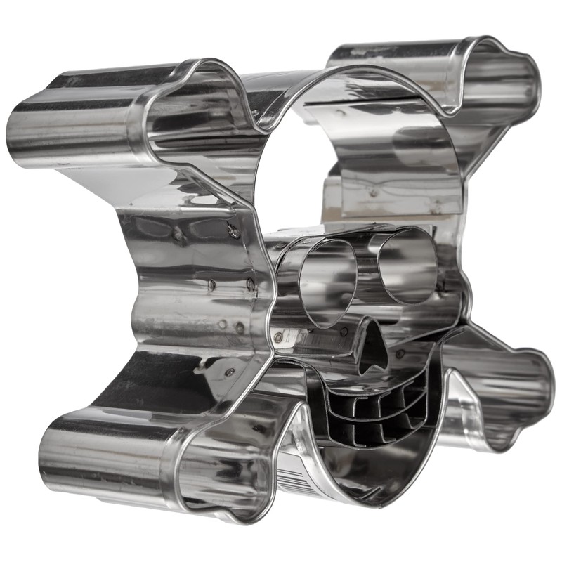 199552 Stainless steel Skull-Shaped Cookie Cutter Dishwasher-Safe