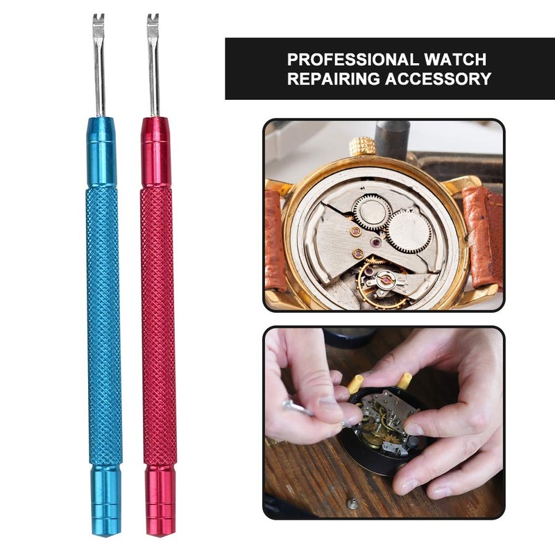 Brrnoo 2 Pieces Watch Hand Remover, Lever Puller, Watch Tool,