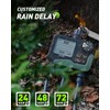RAINPOINT Irrigation Computer, 3 Outputs, Large LCD Display, Garden Watering