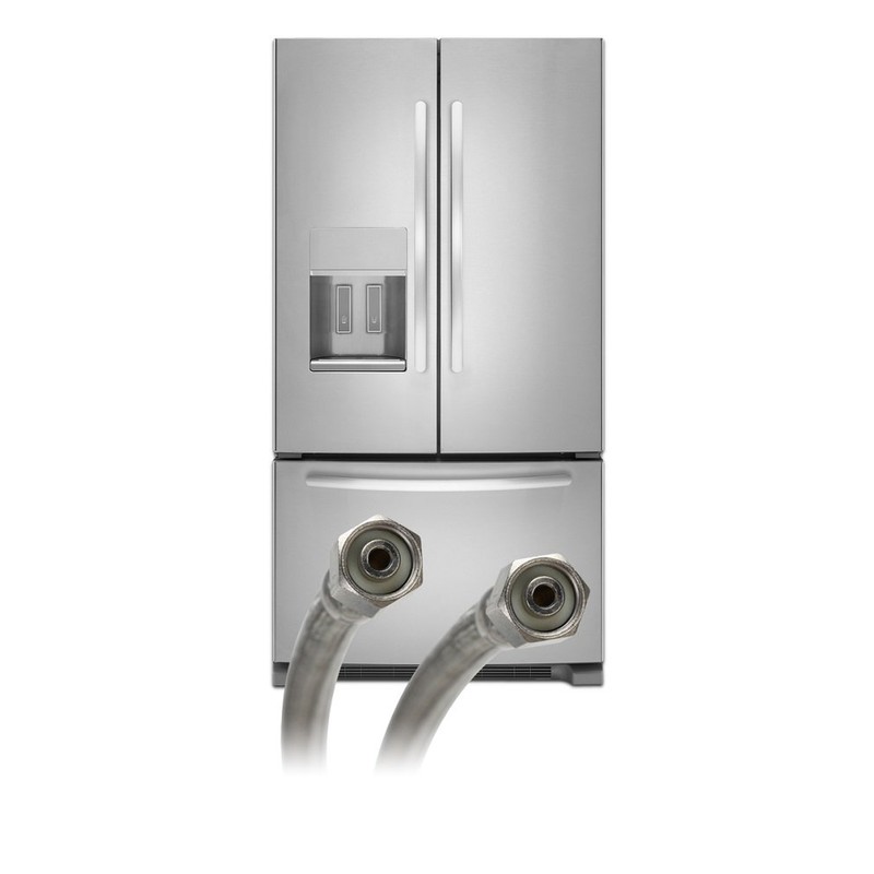 Fluidmaster 12IM72 Braided Stainless Steel Ice Maker Connector Water Line