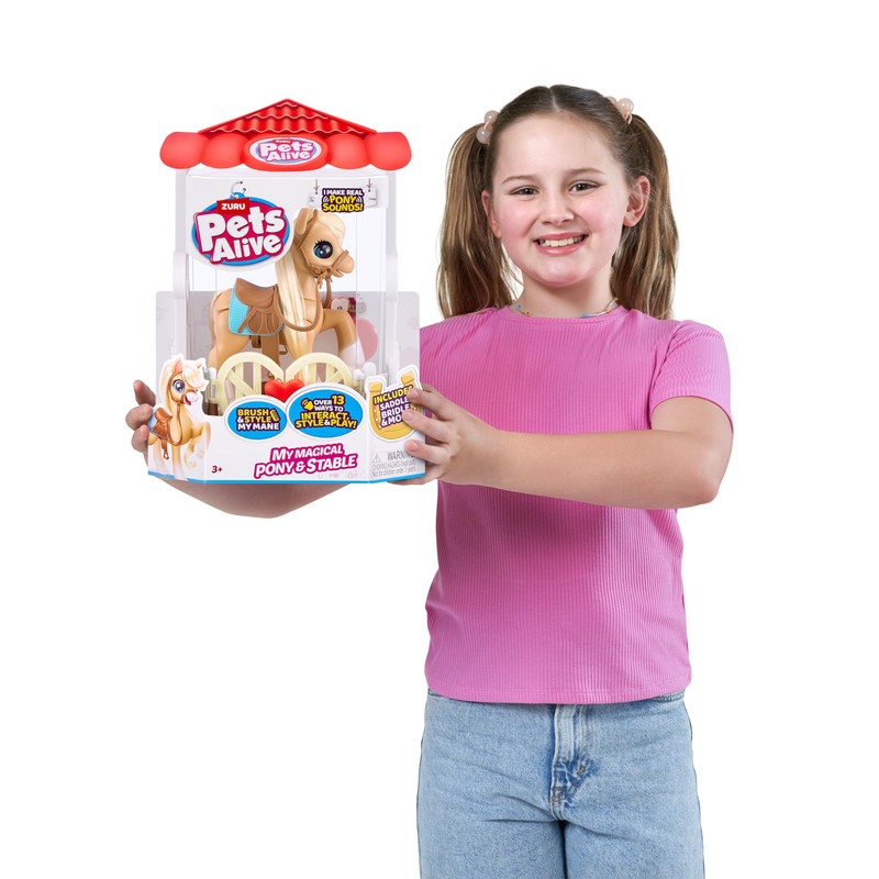 Pets Alive My Magic Pony with Stable