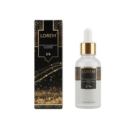 LOREM Serum Facial Ácido Hialurónico 2% con Péptidos de Colágeno y Elastina, Antiarrugas y Reafirmante, 30ml