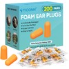 TICONN 200 Pairs Ear Plugs, 32dB Noise Reduction Earplugs for