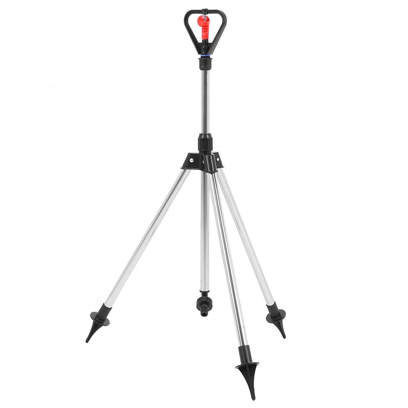 360 Degrees Adjustable Tripod Water Sprinkler Garden Lawn Irrigation Tool