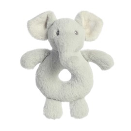 Ebba - Fur-Ebba - 6" Trunx Elephant Ring Rattle