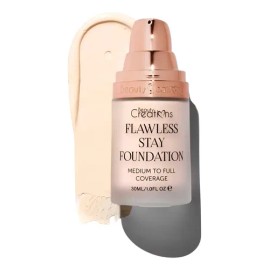 Beauty Creations - Base Líquida, Flawless Stay Foundation Fs1.0