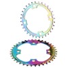 Aluminum Alloy Hollow Integral Single Speed Bike Crank Ring Chain