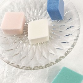 Mini Latex Makeup Puff 1 Latex Puff 4ea