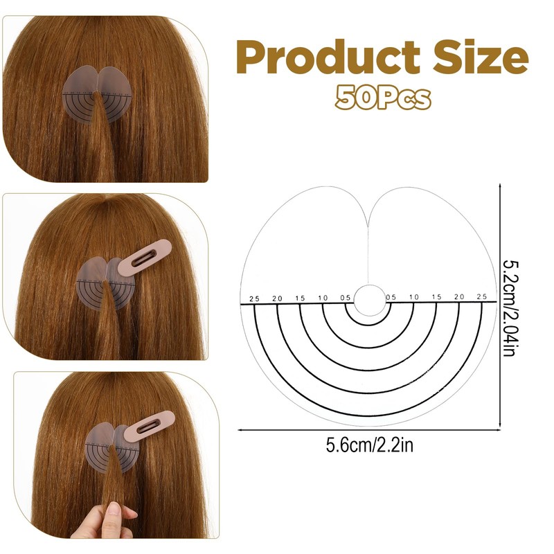 50 Pcs Heat Shield Guards for K Tip Hair Extensions