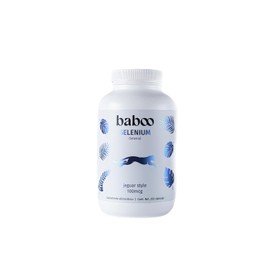 Baboo Selenio 250 Capsulas Capsula 400mg 100mcg Puro