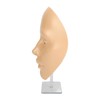 5D Silicone Makeup Practice Face Teaching Face Eye Cosmetic Mannequin