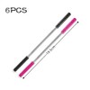 Zhouocea 6Pcs Spring Facial Hair Removers Spring Eyebrow Face Epilators