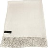 Cream Solid Colour Design Shawl Scarf Wrap Stole Throw Pashmina