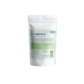 HEBBE - Cera Lanette N 1 kg | Mejora Distribución de Producto | Crea Emulsiones Sedosas | Buen Agente Hidratante | Uso en Bajas Concentraciones | Cont