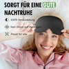 TravelHawk Sleeping Mask Black - Set of 2 - Luxury